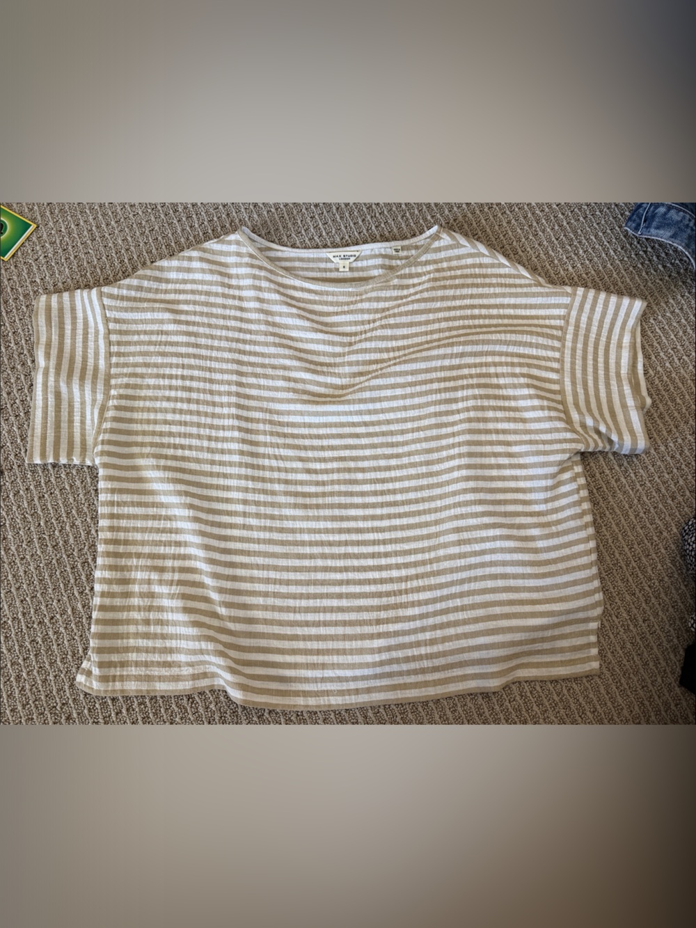 Men's striped tee - short sleeve likely